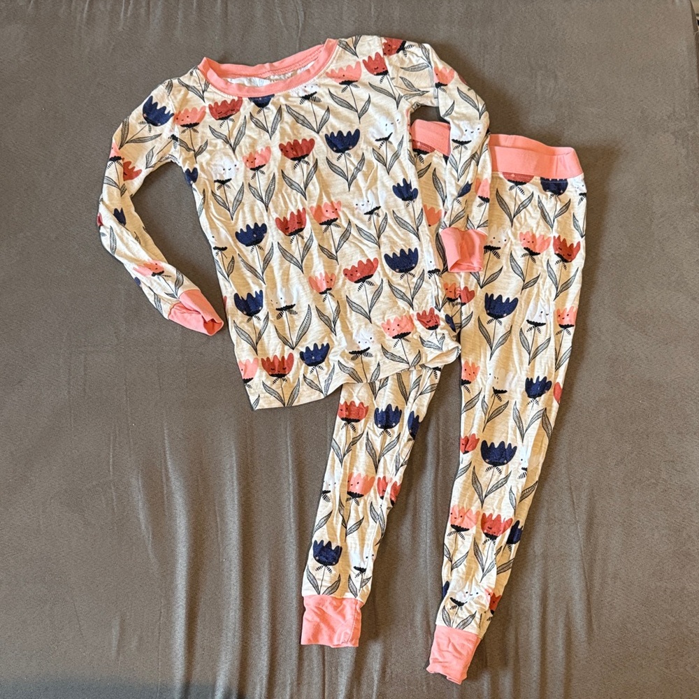 Little Sleepies Tulip Pajamas Set - 3T